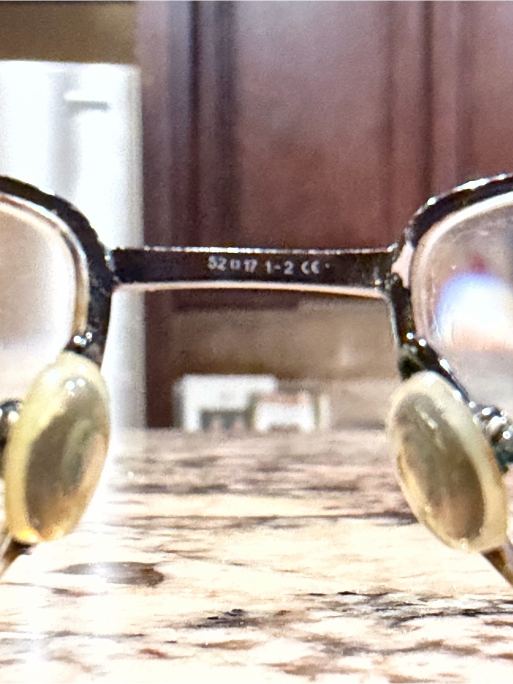 Gucci Black Rimless Rectangular Glasses Interlocking GG-Presciption - Picture 5 of 6